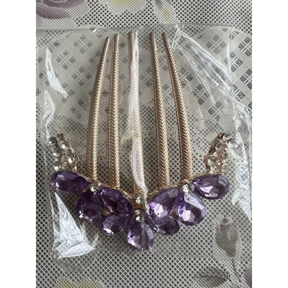 Beautiful Handmade Korean‎ Version of The New Five-tooth comb hair artifact